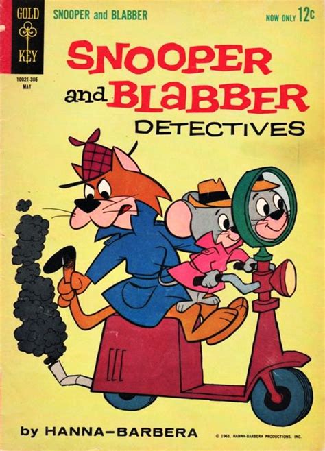 SNOOPER and BLABBER DETECTIVES | Old comics, Hanna barbera cartoons, Comic books