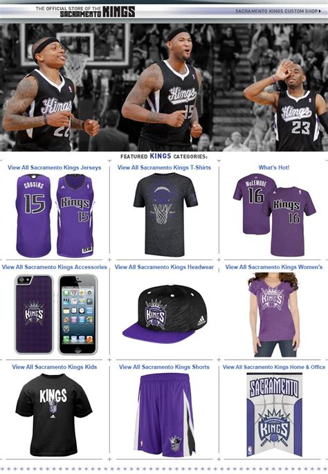 Sacramento Kings Store - Buy Sacramento Kings Jerseys, Apparel ...