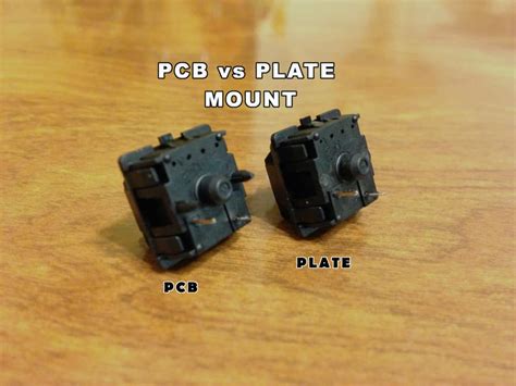 PCB Mount vs Plate Mount Keyboard Switch: What's the Difference? - August 19, 2023 Keyboard Kings