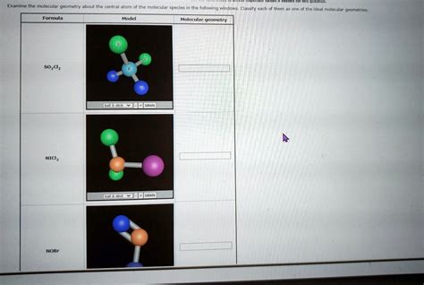 Nobr Molecular Geometry