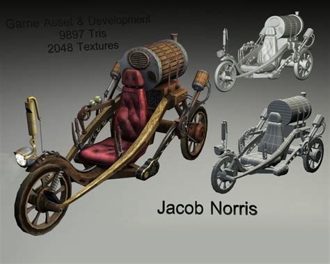 Steampunk Vehicle by Jacob-3D on deviantART | Steampunk vehicle ...