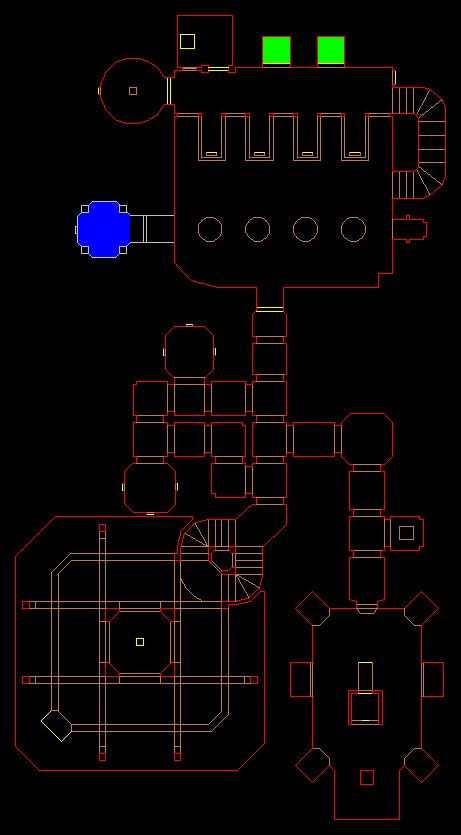 Nintendo 64 Doom 64 level 04, HOLDING AREA: Official Secrets