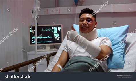 Injured Man Hospital Bed Photos and Images & Pictures | Shutterstock