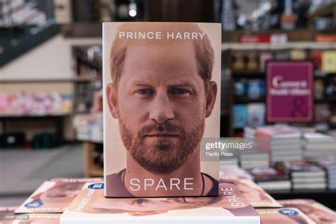 Book by Prince Harry, Duke of Sussex memoir titled Spare went on sale... News Photo - Getty Images