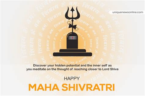 Shivratri In 2023 - Printable Template Calendar