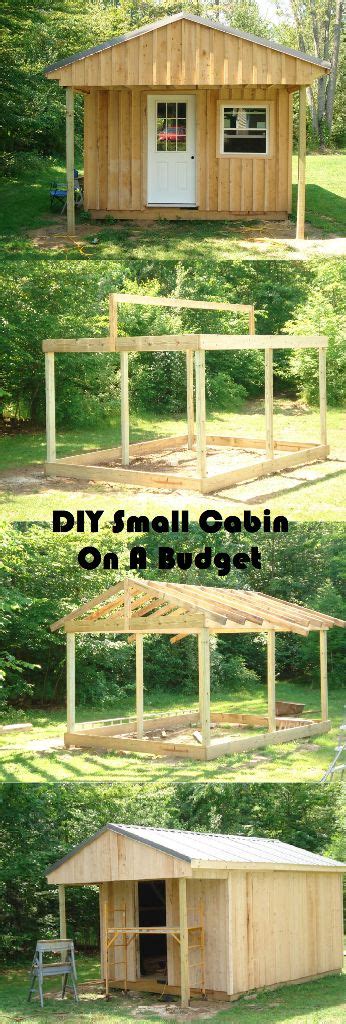 DIY How To Build A Small Cabin On A Budget | Building a small cabin ...