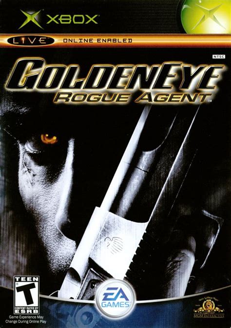 GoldenEye: Rogue Agent (2004) Xbox box cover art - MobyGames