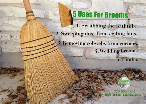 How are you using your broom? There are several ways you can use a ...