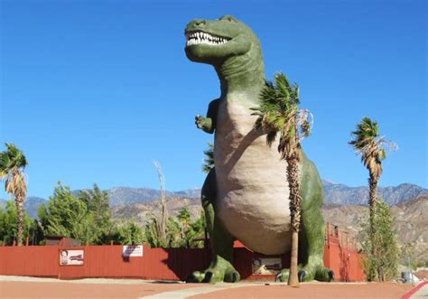 cabazon dinosaurs unique palm springs - Quirky Travel Guy