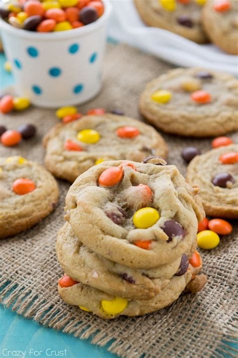 Reese's Pieces Cookies - Crazy for Crust