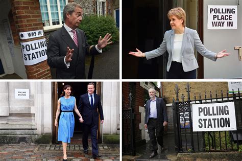 Britain’s Leaders Cast Their Votes - The New York Times