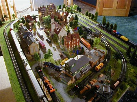 4X8 Marklin HO Scale Model Train Layout