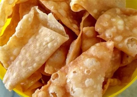 Resep Kulit Pangsit Goreng Renyah / 9 Tips Membuat Kulit Pangsit Sendiri Yang Bisa Digunakan ...