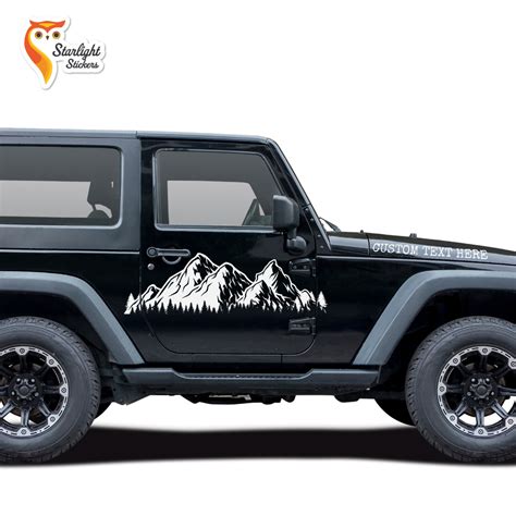 Custom Jeep Decals Custom Made Decals Car Decals Name - Etsy