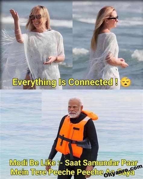 Giorgia Meloni and Modi Memes Pic – Oh Yaaro