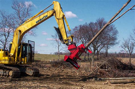 Excavator Tree Shears | Tree Fellers 7-10 Tonne Excavators & Diggers