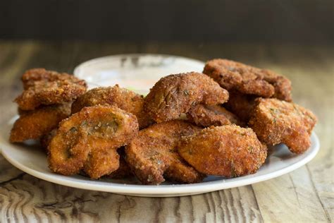 Best Deep Fried Mushrooms Recipe is crispy and crunchy