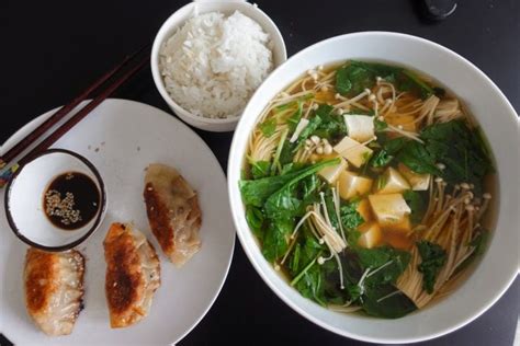 Miso Soup with Mushrooms - Veggie Anh