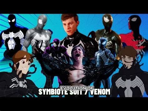 Evolution Of Symbiote Suit [Venom] / Black Suit Spider-Man In Tv Shows ...