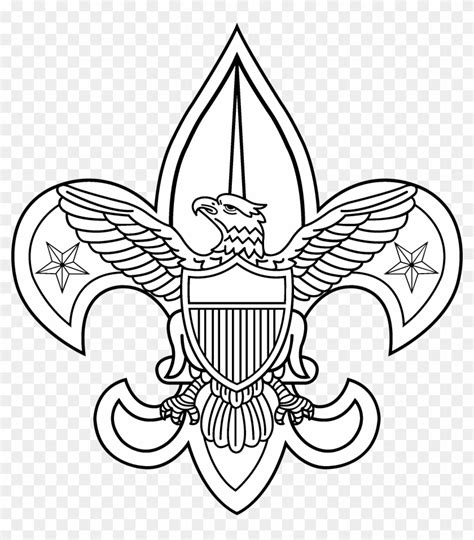 Boy Scouts 2 Logo Black And White - Boy Scout Of America Logo Vector ...