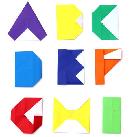 How To Make An Origami Alphabet — Gathering Beauty