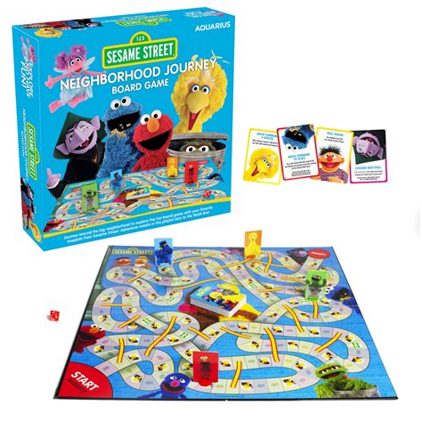 Sesame Street Neighborhood Journey Board Game - Walmart.com