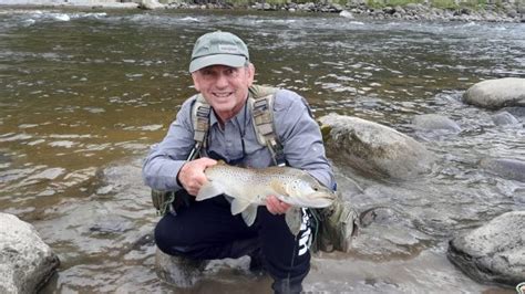 Tony at the Ruakituri New Zealand | River Fishing NZ