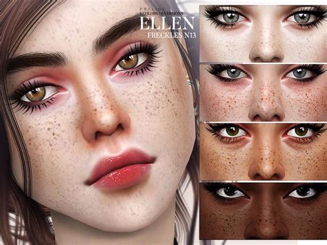 Sims 4 Freckles Mods & CC — SNOOTYSIMS