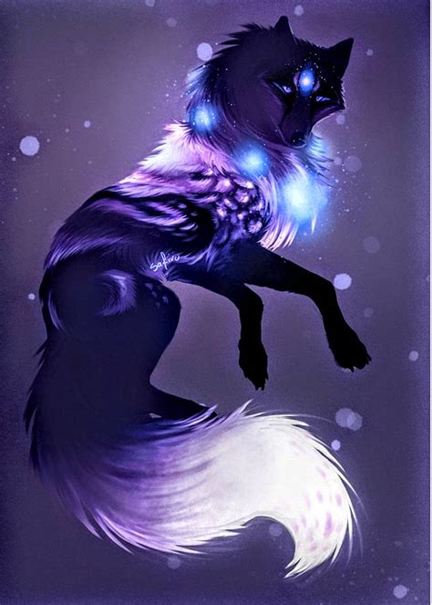 Galaxy Wallpaper Anime Alpha Mystical Wolf : 413156 Yuliya Zabelina Fantasy Art Digital Art Wolf ...