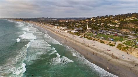 Del Mar, California From Above Stock Image - Image of beach, coast ...