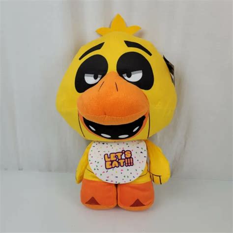 GOOD STUFF FIVE Nights At Freddy’s FNAF Chica Plush 17” Let’s Eat 2016 ...