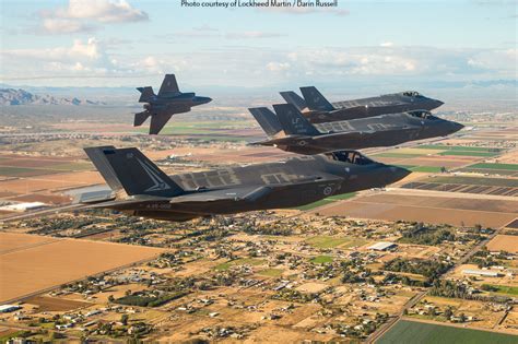 Australian F-35’s Arrive at Luke Air Force Base as Part of the JSF Training Program