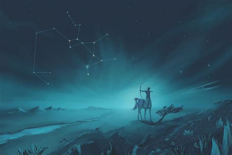 Sagittarius Constellation Painting (Zodiac Set) by ShootingStarLogBook ...