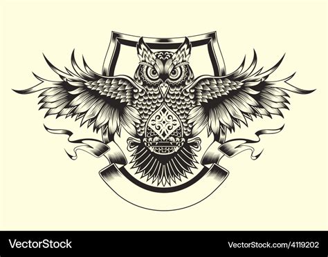 Owl Royalty Free Vector Image - VectorStock