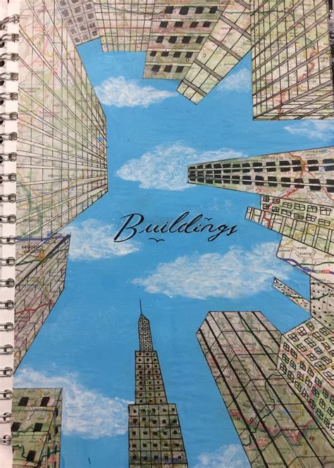 Buildings' Title Page | GCSE Sketchbook