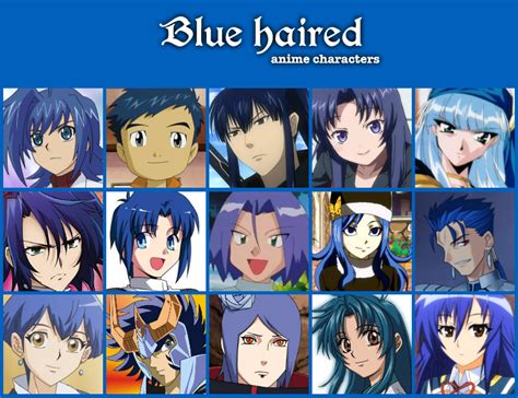 Blue haired anime characters by jonatan7 on DeviantArt