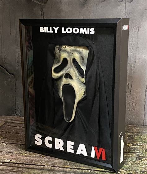 Scream 6 Movie Ghostface Mask Billy Loomis Rehaul Horror Prop - Etsy