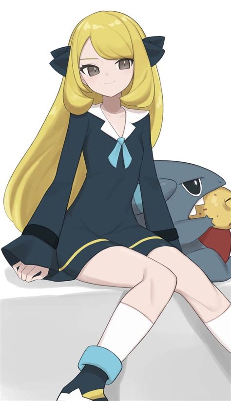 Young Cynthia one more time : r/PokeGals