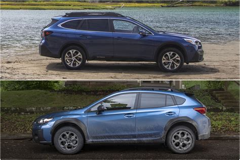 2021 Subaru Crosstrek vs. 2021 Subaru Outback: Worth the Upgrade? | U.S ...