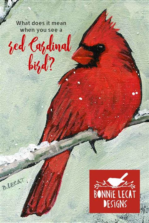 When a Cardinal Appears... | Illustration, Art Prints and Gifts, Art Classes