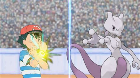 Pokémon Battle USUM: Ash Vs Mewtwo (Mewtwo Returns) - YouTube