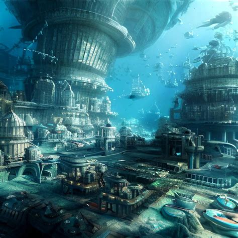 Underwater military base by nylaXunderneath on DeviantArt