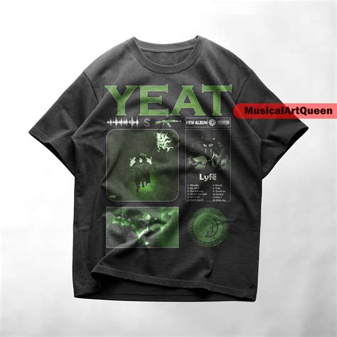 Yeat Tee Yeat Shirt Yeat Graphic Merch - Etsy