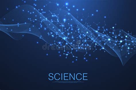 Scientific Molecule Background for Medicine, Science, Technology ...