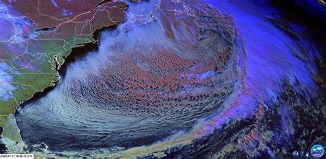 UPDATE: A remarkable satellite presentation of explosive cyclogenesis over the Northwest ...