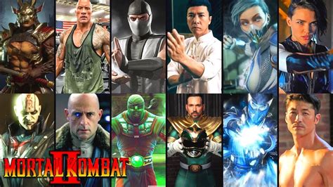 Mortal Kombat 2 (2023) Movie Fan Cast - YouTube