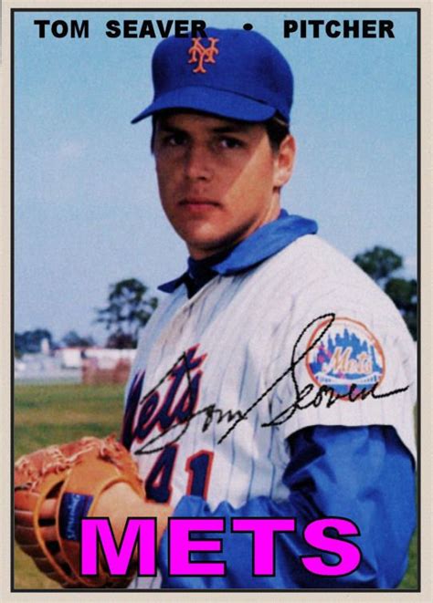 Cards That Never Were: 1967 Topps Tom Seaver | New york mets, Baseball ...