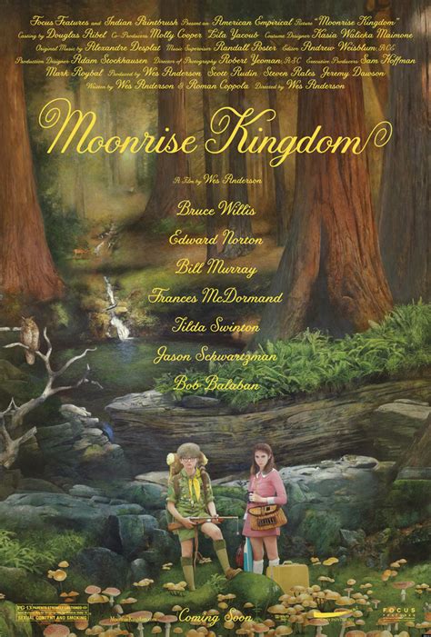 Wes Anderson's 'Moonrise Kingdom' Poster: Blazing a Trail for Defiant ...