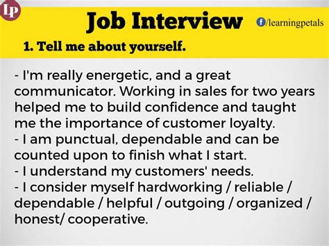 How To Answer Tell Us About Yourself In An Interview For Freshers ...