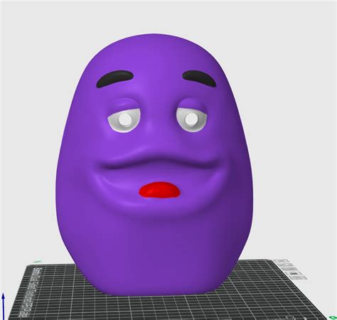 Cursed Grimace Mask by 3DomSculpts - MakerWorld